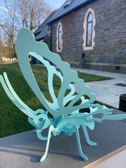 Metal Butterfly Sculpture